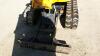 2017 JCB 8008 rubber tracked excavator (s/n EH1930470) with bucket, blade, piped & expanding tracks (All hour and odometer readings are unverified and unwarranted) - 11