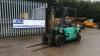 MITSUBISHI FD30K 3t diesel forklift (s/n EF140-45215) with duplex mast