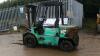 MITSUBISHI FD30K 3t diesel forklift (s/n EF140-45215) with duplex mast - 3