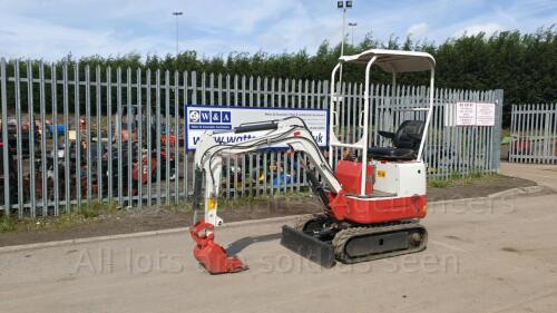 2020 XN08 rubber tracked excavator with bucket, blade & piped (s/n 201091966) (All hour and odometer readings are unverified and unwarranted)