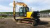 2009 JCB JS130 steel tracked excavator S/n: J91535144 with bucket, piped & Q/hitch (All hour and odometer readings are unverified and unwarranted) - 3