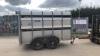 IFOR WILLIAMS TA56-10 livestock trailer c/w decks (s/n 0259651)