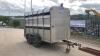 IFOR WILLIAMS TA56-10 livestock trailer c/w decks (s/n 0259651) - 3