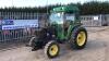 JOHN DEERE 4600 4wd tractor c/w front linkage, spool valve, 3 point linkage, pto, puh, shuttle gearbox (W639 DNW) (Copy V5 in office - Original to follow) (All hour and odometer readings are unverified and unwarranted) - 2