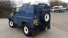 1992 LAND ROVER 90 DEFENDER COUNTY turbo 4 x 4 200tdi c/w fire & ice front bumper, side steps, rear step, full carpet kit (J902 RWL) (Blue) (V5 in office) (No VAT) (VOSA mileage discrepancy) (All hour and odometer readings are unverified and unwarranted - 4