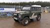 1991 LAND ROVER DEFENDER 90 TDI 4x4 (J596 XKY) (Green) (V5 in office) (No Vat) (All hour and odometer readings are unverified and unwarranted)