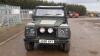 1991 LAND ROVER DEFENDER 90 TDI 4x4 (J596 XKY) (Green) (V5 in office) (No Vat) (All hour and odometer readings are unverified and unwarranted) - 4