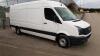 2015 VOLKSWAGEN CRAFTER CR35 tdi van, racked out for plumbing equipment c/w alarm & internal LED lights, new clutch fitted (YC15 NRF) (White) (MoT 25th January 2023) (V5, MoT, manual & other history in office) (All hour and odometer readings are unverifie - 2