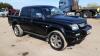 2005 MITSUBISHI L200 ANIMAL lwb 4wd double cab pick-up (WW04 COB) with full leather seats (Black) (MoT 2nd December 2022) (V5, service book, manuals & other history etc in office) (All hour and odometer readings are unverified and unwarranted) - 2