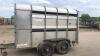 IFOR WILLIAMS TA56-10 livestock trailer c/w decks (s/n 0259651) - 5