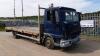 2007 IVECO EUROCARGO ML75E16 7.5t diesel 22ft rigid flat bed scaffold wagon (GN57 OBS) (V5 in office) (All hour and odometer readings are unverified and unwarranted)