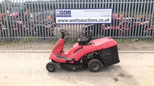 HONDA ride on mower c/w collector