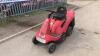 HONDA ride on mower c/w collector - 2