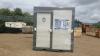 2020 BASTONE 220v portable toilets c/w shower, approx size L 1920 x W 2160 x H 2360mm (unused) - 2