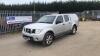 2006 NISSAN NAVARA double cab pick-up (YD06 POU) (Silver) (V5 in office) (All hour and odometer readings are unverified and unwarranted) - 2