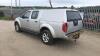 2006 NISSAN NAVARA double cab pick-up (YD06 POU) (Silver) (V5 in office) (All hour and odometer readings are unverified and unwarranted) - 3