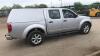 2006 NISSAN NAVARA double cab pick-up (YD06 POU) (Silver) (V5 in office) (All hour and odometer readings are unverified and unwarranted) - 6