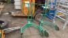 2 x oil barrel trolleys