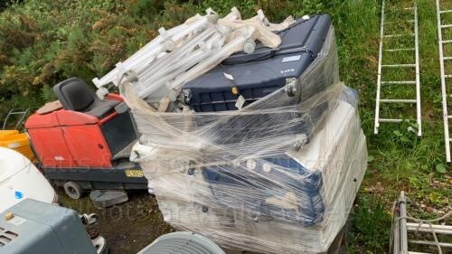 Pallet of air conditioning units