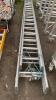 Aluminium triple extension ladder - 2