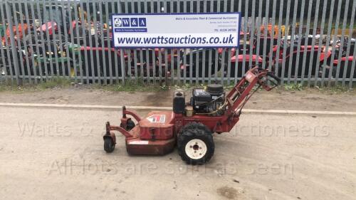 FERRIS hydraulic twin wheeled petrol mower