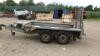 IFOR WILLIAMS GX84 2.6t twin axle plant trailer (s/n 731466) - 6