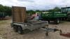 INDESPENSION CHALLENGER 3.5t twin axle plant trailer (s/n G351052G060538)