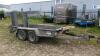 IFOR WILLIAMS GH84 twin axle plant trailer (s/n 0666288) - 2