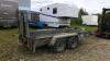 IFOR WILLIAMS GH84 twin axle plant trailer (s/n 0666288) - 3