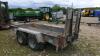 IFOR WILLIAMS GH84 twin axle plant trailer (s/n 0666288) - 5