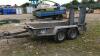 IFOR WILLIAMS GH84 twin axle plant trailer (s/n 0666288) - 6