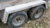 IFOR WILLIAMS GH84 twin axle plant trailer (s/n 0666288) - 10