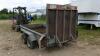 TAYLORS 3.5t twin axle plant trailer (s/n -H422) - 4