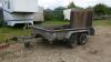 TAYLORS 3.5t twin axle plant trailer (s/n -H422) - 5