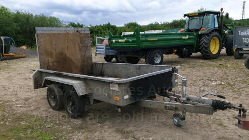 TAYLORS 3.5t twin axle plant trailer (9537)