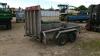 TAYLORS 3.5t twin axle plant trailer (9537) - 2