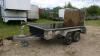 TAYLORS 3.5t twin axle plant trailer (9537) - 5