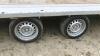 16.5ft BRIAN JAMES 3.5t twin axle cargo flat bed trailer c/w aluminium ramps (s/n SJBTFB9BPAD11754) - 11