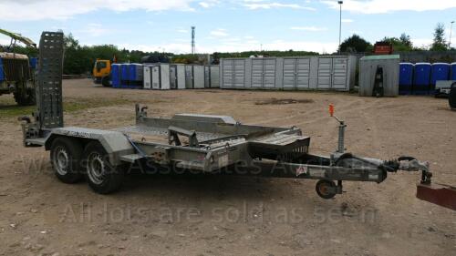 BRIAN JAMES 3.5t twin axle plant trailer (s/n GD010256)