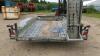 BRIAN JAMES 3.5t twin axle plant trailer (s/n GD010256) - 4