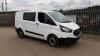 2019 FORD TRANSIT CUSTOM 300 combi 6 seater van (YR69 ZTN) (White) (MoT 24th November 2022) (V5 & spare key in office) (All hour and odometer readings are unverified and unwarranted) - 2