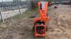 2016 TIMBER WOLF TW13/75E petrol chipper (s/n 132020)