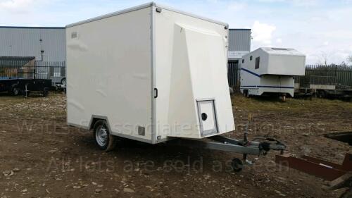 MARCO 2.6 x 2MB 1.3t single axle white box trailer (190407)