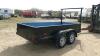 Twin axle car trailer (black) - 4