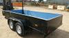 Twin axle car trailer (black) - 6