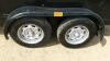 Twin axle car trailer (black) - 8