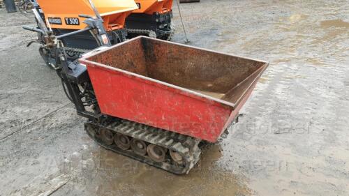 TRAMMIC hydraulic tip rubber tracked dumper (All hour and odometer readings are unverified and unwarranted)