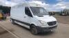 2009 MERCEDES SPRINTER 311 cdi lwb panel van (PK09 OXV) (White) (V5 in office) (All hour and odometer readings are unverified and unwarranted) - 6