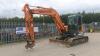 2012 DOOSAN DX80R rubber tracked excavator S/n: 50630 with blade, piped & Q/hitch (All hour and odometer readings are unverified and unwarranted)