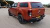 2015 FORD RANGER WILDTRAK 4x4 tdci 3.2l pick-up c/w full WILDTRAK spec, reversing camera, heated seats, bluetooth, stereo & phone system, hard top cover, black alloys & spare wheel (YF65 VCJ) (MoT 7th December 2022) (Orange) (V5 in office) (All hour and o - 6